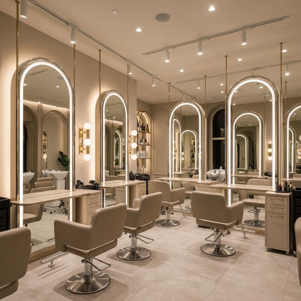 Modern beauty salon